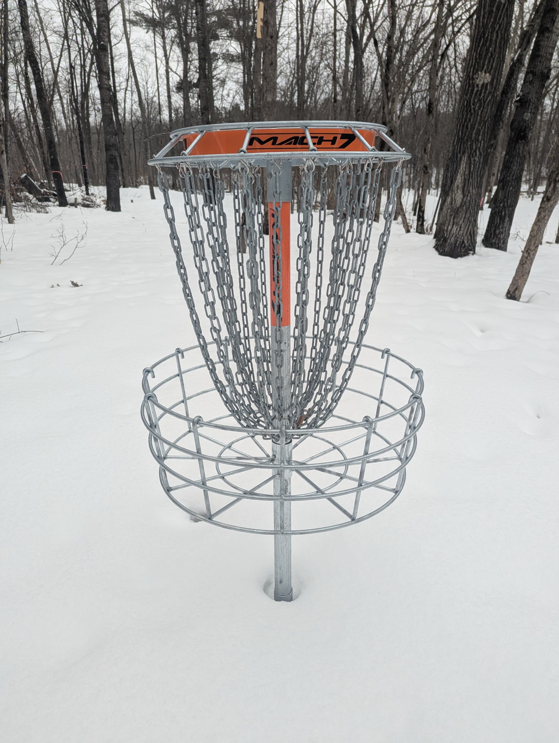 Disc golf course at Cuyuna Crossing